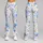 Blue Daisy Wildflowers for Yoga, Pilates, and Fresh Everyday Spring Style Leggings - 9