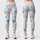 Blue Daisy Wildflowers for Yoga, Pilates, and Fresh Everyday Spring Style Leggings - 1