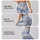 Blue Fan Blooms for Yoga, Pilates and Everyday Errands Leggings - 2