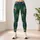 Emerald Peacock Feathers for Yoga, Pilates, and Everyday Chic Women Leggings - 4