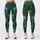 Emerald Peacock Feathers for Yoga, Pilates, and Everyday Chic Women Leggings - 3