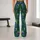 Emerald Peacock Feathers for Yoga, Pilates, and Everyday Chic Women Leggings - 10