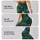Emerald Peacock Feathers for Yoga, Pilates, and Everyday Chic Women Leggings - 8