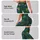 Emerald Peacock Feathers for Yoga, Pilates, and Everyday Chic Women Leggings - 2