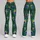 Emerald Peacock Feathers for Yoga, Pilates, and Everyday Chic Women Leggings - 9