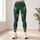 Emerald Peacock Feathers for Yoga, Pilates, and Everyday Chic Women Leggings - 6