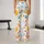 Cute Space Suns, Planets And UFOs For Yoga, Pilates, Travel And Everyday Cosmic Style Leggings - 10
