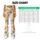 Cute Space Suns, Planets And UFOs For Yoga, Pilates, Travel And Everyday Cosmic Style Leggings - 7