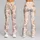 Tiny Teddy Bear And Woodland Cub Motifs For Cozy Yoga And Everyday Wear Leggings - 9