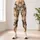Cute Cat Faces in Warm Neutrals for Yoga, Pilates and Everyday Casual Weekend Style Leggings - 4