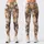 Cute Cat Faces in Warm Neutrals for Yoga, Pilates and Everyday Casual Weekend Style Leggings - 3