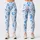 Sky Blue Balance Medallions for Yoga, Pilates, and Everyday Activewear Leggings - 3