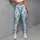 Sky Blue Balance Medallions for Yoga, Pilates, and Everyday Activewear Leggings - 6