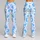 Sky Blue Balance Medallions for Yoga, Pilates, and Everyday Activewear Leggings - 9