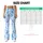 Sky Blue Balance Medallions for Yoga, Pilates, and Everyday Activewear Leggings - 7
