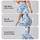 Sky Blue Balance Medallions for Yoga, Pilates, and Everyday Activewear Leggings - 2