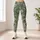 Sage Green Paisley Motifs for Yoga, Pilates, and Everyday Bohemian Lifestyle Wear Leggings - 4