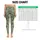 Sage Green Paisley Motifs for Yoga, Pilates, and Everyday Bohemian Lifestyle Wear Leggings - 1