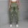 Sage Green Paisley Motifs for Yoga, Pilates, and Everyday Bohemian Lifestyle Wear Leggings - 6