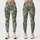 Sage Green Paisley Motifs for Yoga, Pilates, and Everyday Bohemian Lifestyle Wear Leggings - 3
