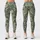 Sage Green Paisley Motifs for Yoga, Pilates, and Everyday Bohemian Lifestyle Wear Leggings - 1