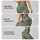 Sage Green Paisley Motifs for Yoga, Pilates, and Everyday Bohemian Lifestyle Wear Leggings - 2