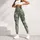 Sage Green Paisley Motifs for Yoga, Pilates, and Everyday Bohemian Lifestyle Wear Leggings - 5