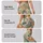 Sage Leaf and Lion Motifs for Yoga, Pilates, and Everyday Outings Leggings - 2