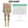 Sage Leaf and Lion Motifs for Yoga, Pilates, and Everyday Outings Leggings - 1