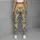 Sage Leaf and Lion Motifs for Yoga, Pilates, and Everyday Outings Leggings - 6