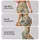 Sage Leaf and Lion Motifs for Yoga, Pilates, and Everyday Outings Leggings - 2