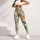 Sage Leaf and Lion Motifs for Yoga, Pilates, and Everyday Outings Leggings - 5