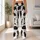 Black Cat Scatter for Yoga, Pilates and Everyday Casual Style for Cat Lovers Leggings - 10