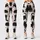 Black Cat Scatter for Yoga, Pilates and Everyday Casual Style for Cat Lovers Leggings - 1