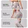 Blush Rose Sprigs and Ribbon Bows for Yoga, Pilates and Everyday Wear Leggings - 8