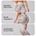 Blush Rose Sprigs and Ribbon Bows for Yoga, Pilates and Everyday Wear Leggings - 2