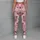 Pink Butterfly And Daisy Motifs For Yoga Pilates And Everyday Spring Style Leggings - 6