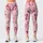 Pink Butterfly And Daisy Motifs For Yoga Pilates And Everyday Spring Style Leggings - 3
