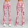 Pink Butterfly And Daisy Motifs For Yoga Pilates And Everyday Spring Style Leggings - 9