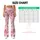 Pink Butterfly And Daisy Motifs For Yoga Pilates And Everyday Spring Style Leggings - 7