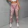 Pink Butterfly And Daisy Motifs For Yoga Pilates And Everyday Spring Style Leggings - 5