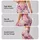 Pink Butterfly And Daisy Motifs For Yoga Pilates And Everyday Spring Style Leggings - 2