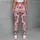 Pink Butterfly And Daisy Motifs For Yoga Pilates And Everyday Spring Style Leggings - 5