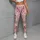 Pink Butterfly And Daisy Motifs For Yoga Pilates And Everyday Spring Style Leggings - 4