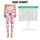 Dusty Rose Lipstick Kiss Motifs for Yoga, Pilates, Studio Days and Everyday Wear Leggings - 1