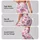 Dusty Rose Lipstick Kiss Motifs for Yoga, Pilates, Studio Days and Everyday Wear Leggings - 2