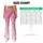 Soft Pink Paw Prints and Hearts for Yoga, Running, and Everyday Activewear Style Leggings - 7