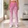 Soft Pink Paw Prints and Hearts for Yoga, Running, and Everyday Activewear Style Leggings - 12