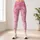 Soft Pink Paw Prints and Hearts for Yoga, Running, and Everyday Activewear Style Leggings - 4