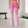 Soft Pink Paw Prints and Hearts for Yoga, Running, and Everyday Activewear Style Leggings - 10